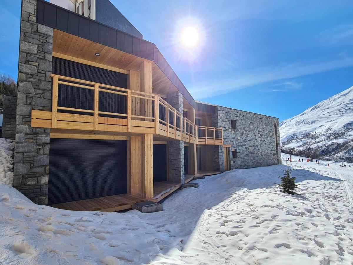 Chalet Le Granitic Saint-Martin-de-Belleville Luaran gambar